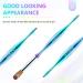 Saviland 6PCS Acrylic Nail Brush Set - Size 4/8/10/12/14/16 Kolinsky Acrylic Brushes for Nail Extension & Carving - Laser Blue Powder Brushes for Acrylic Application - Buy Online on SooperMarket.com