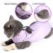 LIANZIMAU Cat Surgical Recovery Suit - Purple Medium - E-Collar Alternative & Pajama for Abdominal Wounds - Indoor Pet Clothing - Buy Online on SooperMarket.com