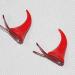 Halloween Hair Clips Horns Ears Hairclips Costumes Decorations Red Devil Horns Hair Clip Barettes Pins Accessories for Women - Buy Online on SooperMarket.com