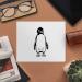 Buy 2 x Microfiber Cleaning Cloths - Rockhopper Penguin Design | Ideal for Eyeglasses Screens & More | International Shipping Available - Buy Online on SooperMarket.com