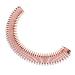 Stretch Hair Combs Plastic Full Circle Headband Flexible Hair Clip Sports Hair Wrap Holder for Women Girls Style 4