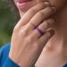 Enso Rings Women's Infinity Silicone Wedding Ring - Turquoise, Size 7 | Hypoallergenic & Comfortable Band for Active Lifestyle - Buy Online on SooperMarket.com