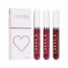 YUECI 3 pieces Moisturizing Long-lasting Matte LipGlose Lippensticks Professional lip balm make-up lipsticks non-stick cup not fading waterproof liquid lipstick 1 ml (1 Pack) # 06