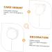 Angoily Cake Picks Cupcake Topper Cake Decoration Cake Pick Party Supplies White Paper Cup Pearl - Buy Online on SooperMarket.com