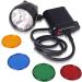 GearOZ 80000LUX 10W LED Coon Hunting Headlamp with 4 Filters - Rechargeable, Explosion Proof, Bright Light for Night Working, Coyotes, Hog Predators, Mining, Camping - Buy Online on SooperMarket.com