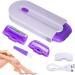 1 Set-Silky Smooth Hair Eraser Silky Smooth Hair Eraser Painless Hair Removal Smooth Touch Hair Removal Razor Sensor Applicable to Any Part of The Body