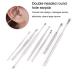 8pcs Stainless Steel Ear Pick Kit for Earwax Removal Spiral Double-Headed Cleansing Tools - Buy Online on SooperMarket.com