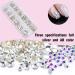 CUHZA 1440 Pieces Round Glass Rhinestones Crystal Gems 6 Sizes Round Crystal Gems Clear Rhinestones with Tweezers and Boxes for Decorating All Types of Crafts - Buy Online on SooperMarket.com