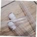 HAPINARY Fake Eye Lashes 10pcs Hollow with Drill Fake Lashes Clear Mascara for Eyelashes Volume Brush Eyelash Woman Mini 11x1.2cm Random Color - Buy Online on SooperMarket.com
