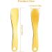 WLLHYF 3 PCS Metal Cosmetic Spatula Stick Set for Skincare - Beauty Spa Spoon for Facial Cream Mask Mixing - Buy Online on SooperMarket.com