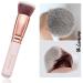Flat Top Kabuki Foundation Brush | Premium Makeup Face Brush for Liquid, Cream, Powder | Blending, Buffing, Stippling | Pro Quality Synthetic Dense Bristles - Rose - Buy Online on SooperMarket.com