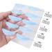 DASHIELL Silicone Eyelash Lift Pad 5 Pairs Lash Lifting Eye Pads - Reusable Silicone Eyelash Pad Lash Lift Supplies Lower Pads for Men Skin-Friendly - Buy Online on SooperMarket.com