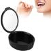Denture Container | Easy to Clean Lightweight & Portable | Eco-Friendly Solution for the Elderly (Black) - Buy Online on SooperMarket.com