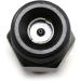 Paintball Quick Change 12g Co2 Adapter - Black | Easy & Reliable Solution - Buy Online on SooperMarket.com