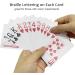 MUROCEA Large-Print Braille Playing Cards | Vision Impairments Entertainment - Buy Online on SooperMarket.com