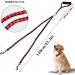 Tibapla Double Dog Leash - Padded Handles for Small Medium & Large Dogs | 10mm x 140cm | Durable Reinforced Design for Running & Training - Ideal for 2 Dogs Yellow - Buy Online on SooperMarket.com