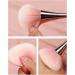 Teksome Blush Brush for Cheeks | Large Standing Blush Makeup Brush - Powder Foundation & Face Makeup Cosmetic Brushes Brush for Flawlessly Contouring & Defining Standing four-leaf clover makeup brush gold + PVC - Buy Online on SooperMarket.com