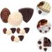 Vaguelly Artificial Chocolate Prop 12pcs Chocolate Decor Shop Display Prop Dessert Pvc Window Artificial Food Props - Buy Online on SooperMarket.com
