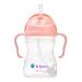 B.Box drinking clerk for every angle |Flip-top heavy straw handle leak-proof |BPA-free & for dishwasher |From 6 m |240 ml (8 oz)