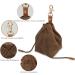Shop TMBMLPP Dog Treat Feed Bag - Brown | Clip Buckle & Shrink Pockets for Puppy Training & Travel | Perfect for Toys & Delicacies - International Shipping Available - Buy Online on SooperMarket.com