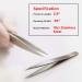 SEKI EDGE SS-514 Point Tweezer - Stainless Steel Precision Tweezers - Buy Online on SooperMarket.com