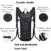 ATBP Tactical 3L Hydration Pack - Military Grade Water Bladder Backpack - Leakproof for Running, Cycling, Hiking - Black - Buy Online on SooperMarket.com
