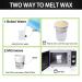 Nose Wax Kit for Men & Women - Hair Removal for Nose & Ear - 50g Wax Beads, 20 Applicators, 10 Paper Cups, 10 Mustache Guards - Buy Online on SooperMarket.com