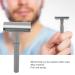 Men's Double-Sided Reusable Razor - Safety Barschneider Handle Beard Cutter | Manual Two-Sided Blade for Precision Grooming - Buy Online on SooperMarket.com