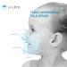 SKYPRO 50PCS 3-Ply Kids Disposable Face Masks - ASTM Level 1 Protective PPE - Light Blue - Buy Online on SooperMarket.com