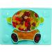 Silicone Non-Slip Baby Placemat for Self Feeding - Classic Baby Plates with Suction Cups for Infants, Toddlers, and Kids - Buy Online on SooperMarket.com