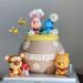 MEMOVAN Winnie The Pooh Cake Topper - Mini Figurines Collection for Kids Birthday and Baby Shower Party Supplies - Buy Online on SooperMarket.com