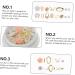 minkissy 4 Boxes 3D Nail Accessories Gems for Nails Nail Art Stickers Flower Nail Charms Charm Abs Rhinestone Zinc Alloy Acrylic - Buy Online on SooperMarket.com