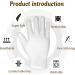 Sibba 2 Pairs Moisturizing Gloves White Cotton Gloves Overnight Bedtime Heal Eczema Sleeping Lotion Hand Spa Treatment Gloves Repair Rough Cracked Dry Chapped Hands Skin - Buy Online on SooperMarket.com
