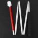 wemee Aluminum Folding Cane 4-Sec Folding Cane with Rolling Tip for Blind Walking Stick - Buy Online on SooperMarket.com