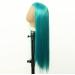 Emerald Green Synthetic Lace Front Wig - Long Straight Teal Wig for Black Women - Buy Online on SooperMarket.com