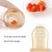 Leak-Proof Silicone Baby Fruit Feeder Pacifier - 2 PCS Easy Grip for Toddlers | International Shipping - Buy Online on SooperMarket.com