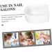 PLAFOPE Manicure Hand Soak Bowl Nail Soaking Bowl Nail Color Removing Bowl Manicure Bowl for Hand Nail Salon Supplies Nail Art Remover Bowl Manicure Wash Bowls Nail Soak off Bowl - Buy Online on SooperMarket.com