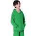 Amropi Boy's Hooded Tracksuit Set | 2-Piece Sweatshirt & Jogging Pants | Ages 3-12 | Green - Size 9-10 Years - Buy Online on SooperMarket.com