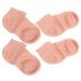 Elastic foot care socks highly elastic foot care socks 2 pairs with SEBS material for moisture (XL (42-44))