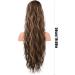 19.68 Inch Ponytail Extension Human Hair Ponytail Wave Drawstring Pony Hair Extension Synthetic Pony Tail Hair Pieces for Women Long Wavy Soft Natural Pony Tails Extensions Brown - Buy Online on SooperMarket.com