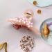 Crystal Flower Hair Barrettes Floral Rhinestone Claws Vintage Large Hair Clips Accessories for Women Girls (Pink) - Buy Online on SooperMarket.com