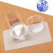 Encomy Nail Art Stamping Kit - DIY Manicure Tool with Clear Nail Stamp & Pressure Templates for Stunning Nail Designs - Buy Online on SooperMarket.com