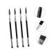 Didiseaon 18 Pcs Angled Makeup Brush Set - Pro Eyebrow Mascara & Eye Grooming Tools - Double Sided Brushes for Flawless Makeup Application - Buy Online on SooperMarket.com