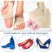 Bunion Corrector Splint with Gel Pads - Orthopedic Relief for Men & Women - Toe Spacer Guard & Separators for Foot Pain Relief (1 Pair) - Buy Online on SooperMarket.com