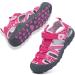 Csgkag Sandals Boys Girls Sport Outdoor Sandals Closed Summer Beach Closed Beach Shoes Trekking Sandals 30 EU Pink