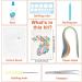 WEBEEDY Quilling Kit for Adults - DIY Paper Filigree Painting Set with Tools for Handmade Wall Art Decor - Unicorn Theme - Creative Gift Idea - Buy Online on SooperMarket.com