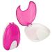 Retainer Box - Orthodontic Retainer Case with Ventilation Holes | Portable Storage for Oral Care - Violet - Buy Online on SooperMarket.com