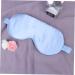 Silk Sleep Eye Mask | Adjustable Comfortable Blindfold for Sleeping & Travel | Blue | 1 Count - Buy Online on SooperMarket.com