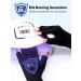 Subay UV Gloves for Gel Nails - Professional UPF50+ Anti-UV Fingerless Gloves in Black - Buy Online on SooperMarket.com