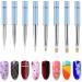 FOMIYES Acrylic Nail Tools Rhinestone Tool Nail Art Tool Manicure Tools Nail Flower Colored Drawing Tool for Manicure Nail Art Liner Nail Art Pen Gel Pen Draw Flowers Size 6 Picture 1 - Buy Online on SooperMarket.com